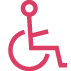 wheelchair rose
